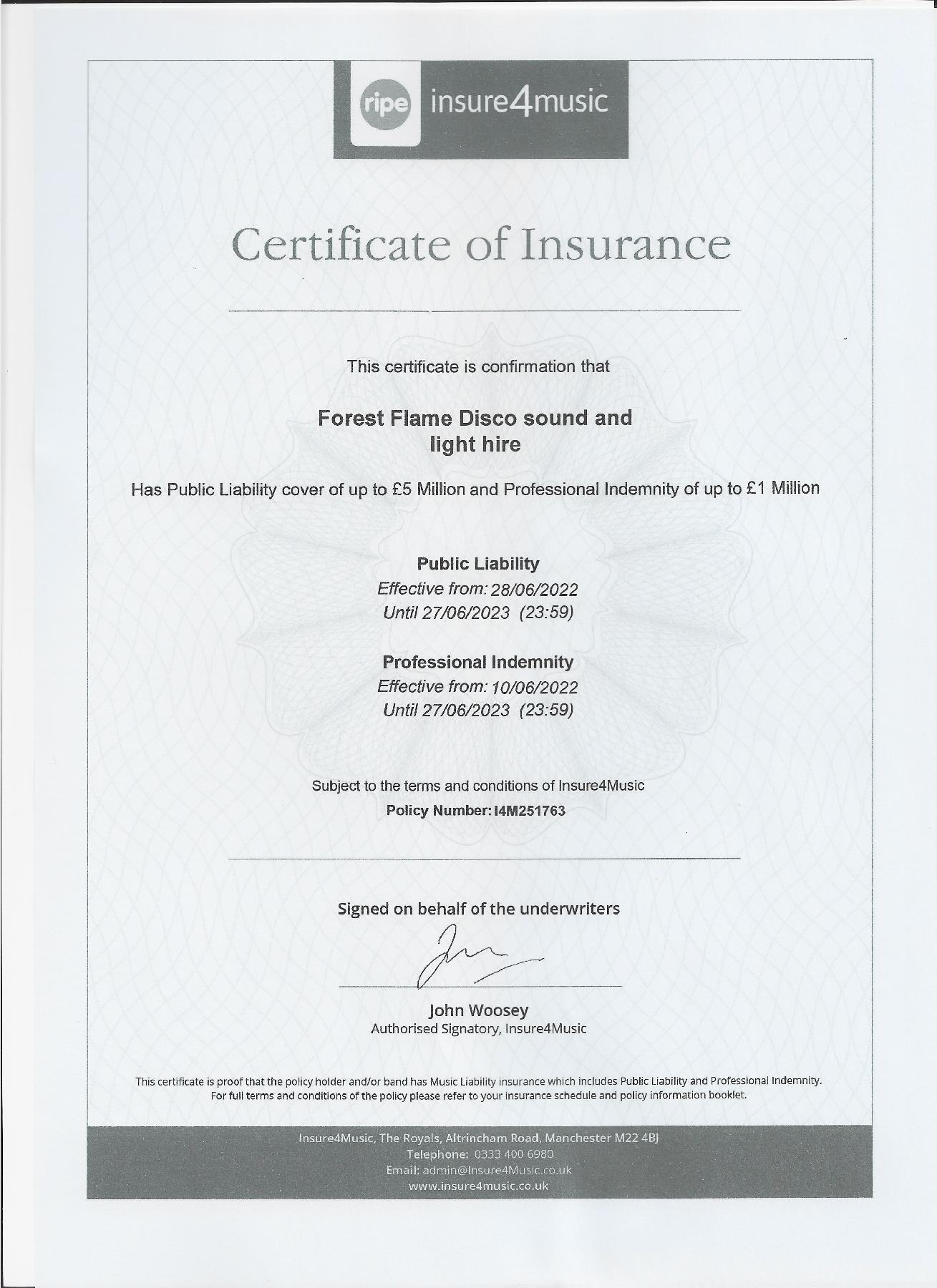 Forest Flame Sound, Lighting and PA Hire Southampton